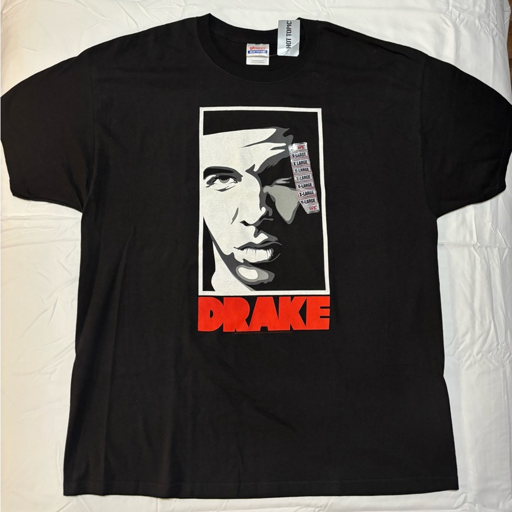 Drake Black Graphic T-Shirt XL